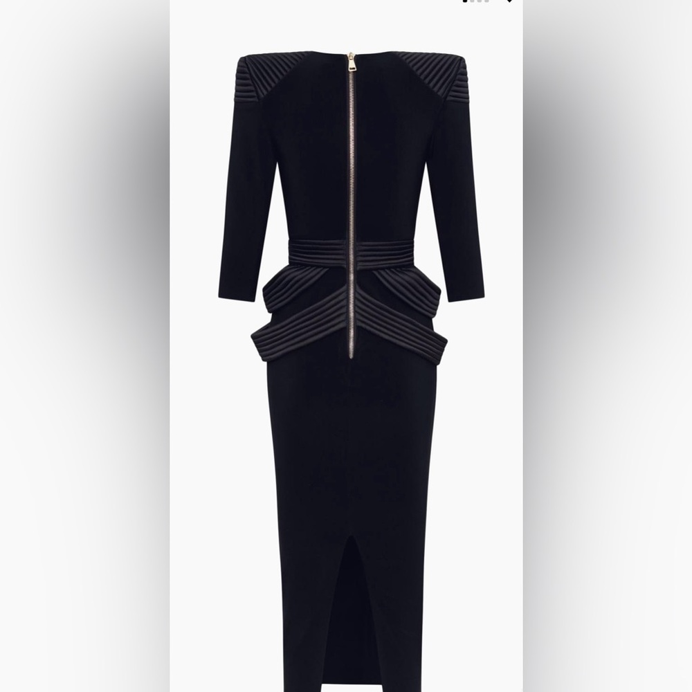 Zhivago Black Long Sleeve Dress